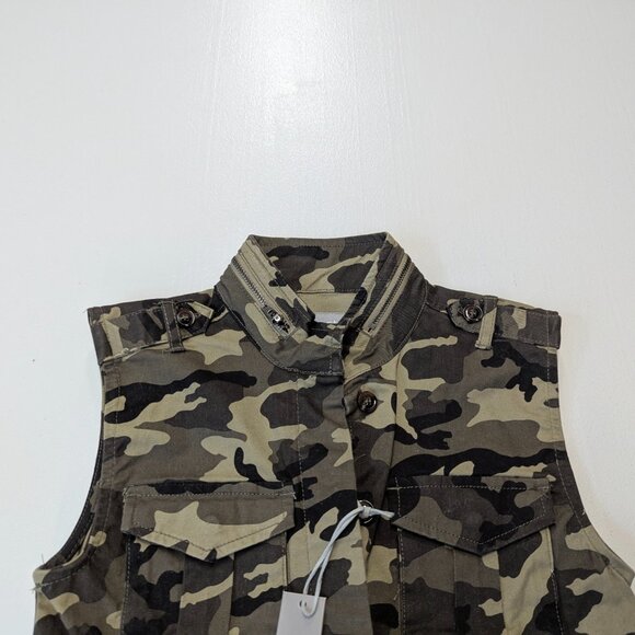 NWT Tractr Size Medium Camo Long Vest - Picture 12 of 16